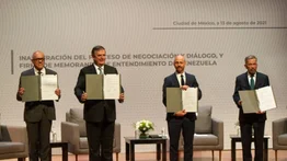 Delegaciones de Gobierno y oposición se volverán a reunir para diálogo en septiembre