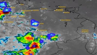 Inameh vaticina descargas eléctricas y nubosidad este miércoles