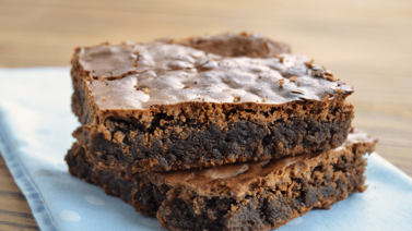 Brownies de chocolate sin azúcar y sin glutén