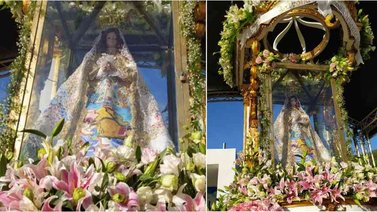 El pueblo insular celebra los 100 años de la Patrona del Oriente