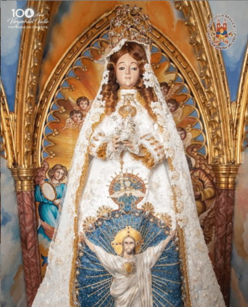 Feligreses celebran este 8 de septiembre el Día de la Virgen del Valle Feligreses celebran este 8 de septiembre el Día de la Virgen del Valle