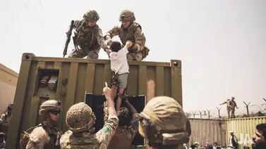 ONU anuncia que cientos de niños no acompañados han sido evacuados de Afganistán ONU anuncia que cientos de niños no acompañados han sido evacuados de Afganistán