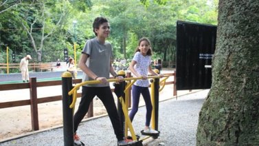 Inauguran gimnasio al aire libre en Sabas Nieves