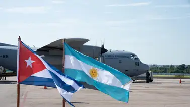 Cuba recibe donativo con tres toneladas de insumos médicos de Argentina Cuba recibe donativo con tres toneladas de insumos médicos de Argentina