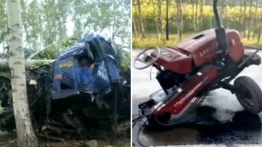 Al menos 15 personas mueren tras el choque entre un tractor y un camión en China