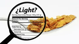 ¿Existen los alimentos light?