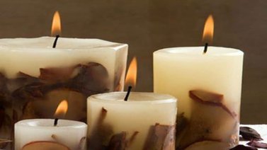 Velas aromatizadas para ambientar los espacios