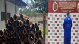 GNB incauta más de 27 toneladas de material estratégico