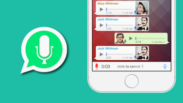 WhatsApp permitirá a los usuarios escuchar las notas de voz antes de enviarlas