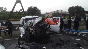 Dos lesionados en un choque triple en Tocuyito Dos lesionados en un choque triple en Tocuyito