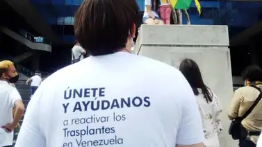 Piden liberación de activos venezolanos para plan de trasplantes Piden liberación de activos venezolanos para plan de trasplantes