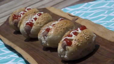 Receta para hacer mini perros calientes en casa