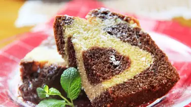 Torta marmoleada: la combinación perfecta Torta marmoleada: la combinación perfecta