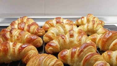 Cruasanes suaves y hechos en casa