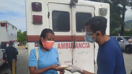 Organizaciones de Mérida realizan gran arepazo