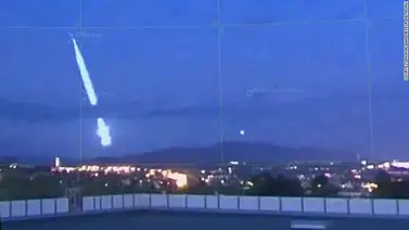 Un meteoro "inusualmente grande" ilumina el cielo de Noruega Un meteoro "inusualmente grande" ilumina el cielo de Noruega