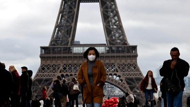 Francia registra casi 20.000 nuevos contagios por COVID-19