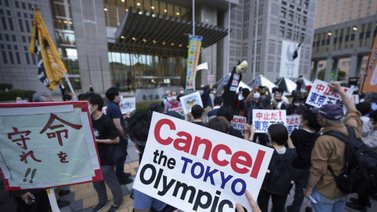Un detenido en manifestaciones contra los Juegos Olímpicos de Tokio