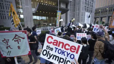 Un detenido en manifestaciones contra los Juegos Olímpicos de Tokio Un detenido en manifestaciones contra los Juegos Olímpicos de Tokio