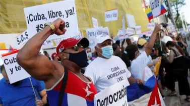 Heridos dos jóvenes durante jornada de protestas en Cuba Heridos dos jóvenes durante jornada de protestas en Cuba