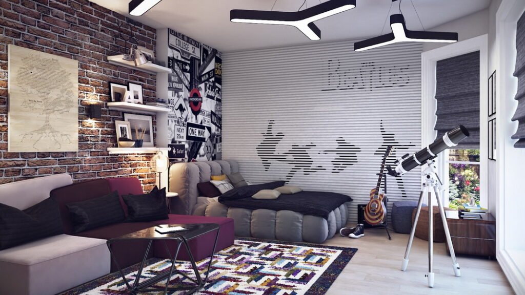 Cuartos juveniles con tendencias chic