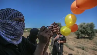 Israel vuelve a atacar en Gaza tras lanzamiento de más globos incendiarios Israel vuelve a atacar en Gaza tras lanzamiento de más globos incendiarios