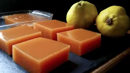 Tradicional dulce de membrillo