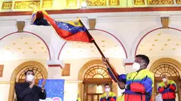 Maduro abandera a la delegación venezolana rumbo a los Juegos Olímpicos