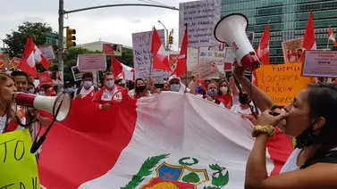 Seguidores de Fujimori denuncia un supuesto fraude ante la ONU Seguidores de Fujimori denuncia un supuesto fraude ante la ONU