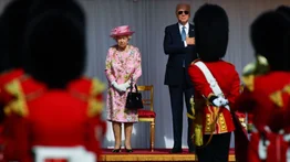 La reina Isabel II recibe a los Biden en el castillo de Windsor