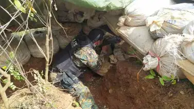 Encuentran las trincheras construidas por delincuentes de La Vega y la Cota 905 (+Fotos) Encuentran las trincheras construidas por delincuentes de La Vega y la Cota 905 (+Fotos)