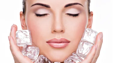 Hielo: gran aliado de tu belleza