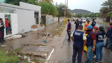 Fuertes lluvias dejan un muerto en Anzoátegui