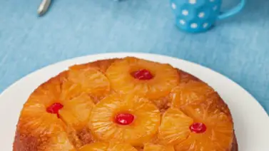 Deliciosa torta de piña volteada Deliciosa torta de piña volteada