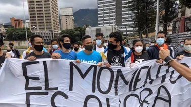 Guaidó apoya a estudiantes en la ruta por Venezuela