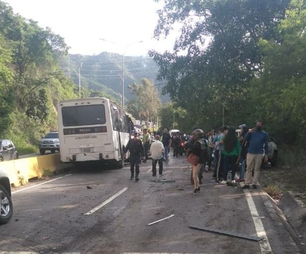 Un choque múltiple se registra en la carretera Panamericana Un choque múltiple se registra en la carretera Panamericana