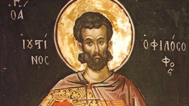 Celebración de la fiesta de San Justino, Padre de la Iglesia y mártir