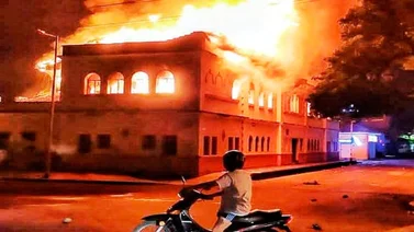 Detienen a tres implicados por incendio de Palacio de Justicia en Colombia