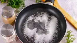 “La sal” como aliada de limpieza