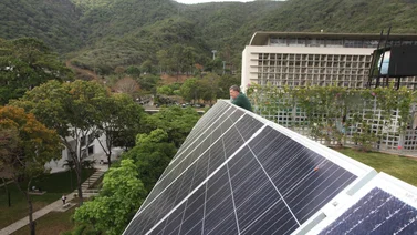 La UCAB inaugura primer aula abierta con tecnología sustentable