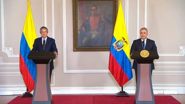 Iván Duque cancela viaje a Ecuador para la toma de posesión de Lasso