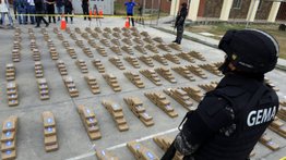 Ecuador decomisa toneladas de cocaína con destino a Europa
