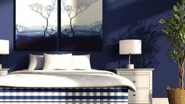 Azul naval, el “nuevo negro” en decoración