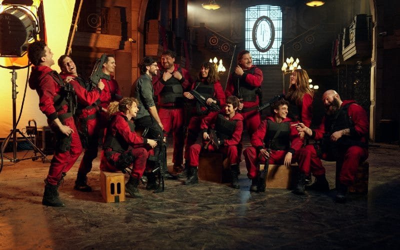 "La Casa de Papel" finaliza en su quinta temporada "La Casa de Papel" finaliza en su quinta temporada
