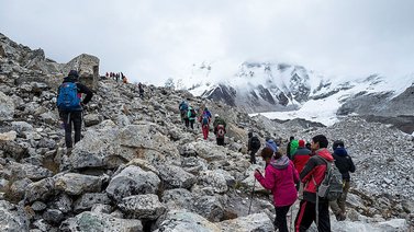 China establecerá una "línea de demarcación" de la frontera en la cima del Everest