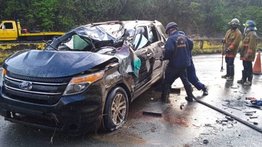 Conductor fallece tras impactar contra un camión de alimentos Clap