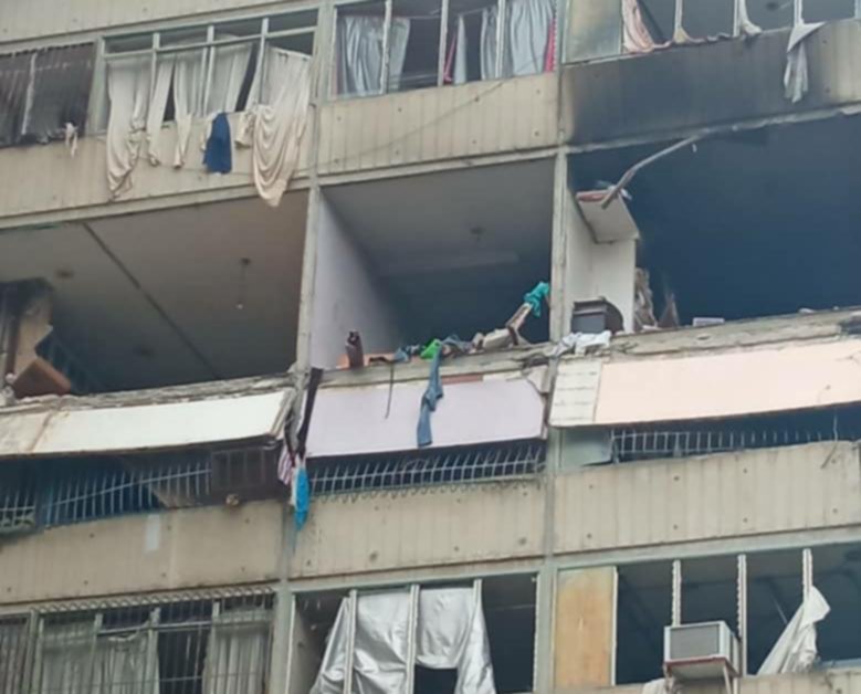Explosión de bombona de gas causa daños en una vivienda Explosión de bombona de gas causa daños en una vivienda