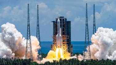 China lanza el primer módulo de su futura estación espacial
