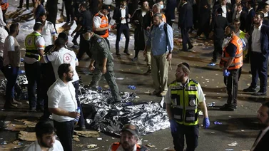 38 muertos en una aparente estampida en festividad religiosa en Israel