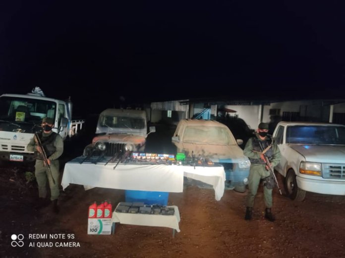 GNB localiza centro de narcotráfico en el Parque Nacional Aguaro-Guariquito
